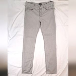 Men's A.P.C. New Cure H Jean Tres Etroit Button Fly Light Grey Jeans